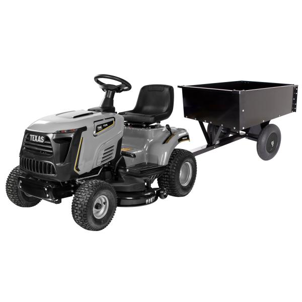 Premium TTS98 avec remorque — Tracteurs tondeuses Texas