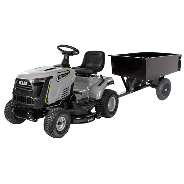 Premium TTS108 avec remorque — Tracteurs tondeuses Texas